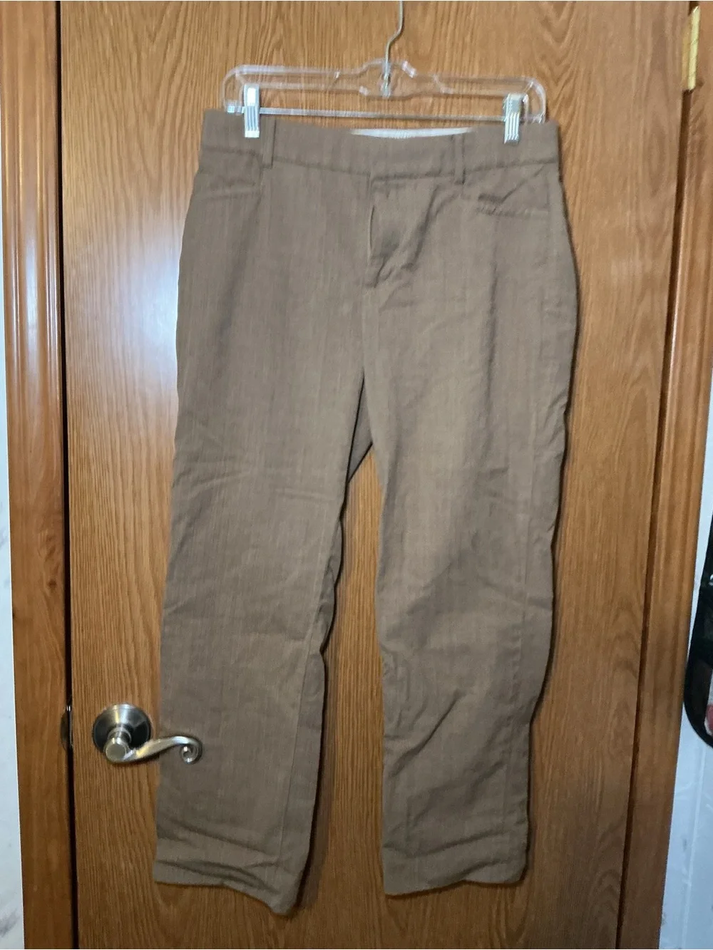 Banana Republic Italian Fabric Brown/Taupe Linen Blend Pants – Size 4